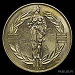 Francia.  1979 Medalla ECU Europa. Ni-Br, ... 