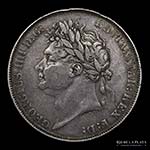 Gran Bretaña. Jorge IV (1820-1830) 1 Crown ... 