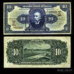 Brasil. 10.000 Reis, 1942, Printed in the ... 