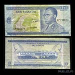 Congo (Rep. Democrática) 10 Makuta 1967. ... 