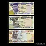 Nigeria. 100, 200 y 500 ... 