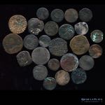 Lote x 25 monedas medievales hasta siglo 18. ... 