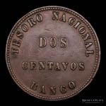 Argentina Confederación. 2 Centavos 1854. ... 