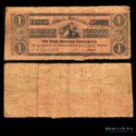 Billete. Buenos Aires. 1 Peso 1841. Segundo ... 