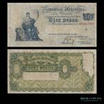 Argentina. Caja Conversión. 10 Pesos 1920. ... 
