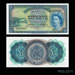 Bermuda. 1 Pound 1966. P20d (XF)