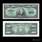 Cuba. 1000 Pesos 1950. P84a (aUNC)