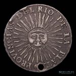 Argentina. La Rioja. 8 Reales 1836 RA P. ... 