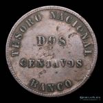 Argentina Confederación. 2 Centavos 1854. ... 