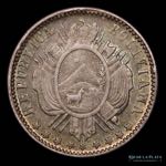 Bolivia. 10 Centavos 1875 FE. AG.900, ... 