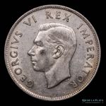 Sudáfrica. Jorge VI. 2 1/2 Shillings 1940. ... 
