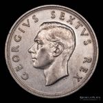 Sudáfrica. 5 Shillings, 1952. AG.500; ... 