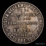 Argentina. Medalla Visita Presidente de ... 