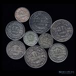 Lote 14 - 9 Monedas de ... 