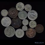 Lote 32 - Brasil x 30 Monedas desde 1830 ... 