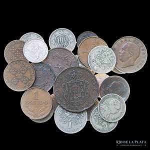 Portugal. Lote x 27 monedas (1847-1977). A ... 