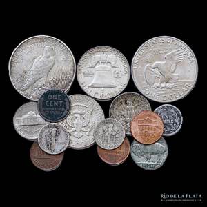 USA. Lote x 14 monedas varias 1903-2014. ... 