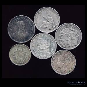 Lote. Monedas de plata. Europa varios. ... 