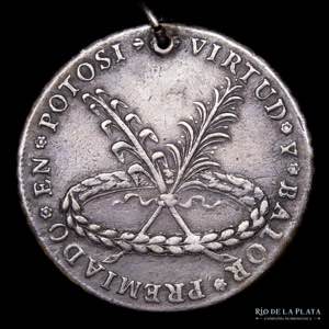 Potosí. Fernando VII. 1812. Medalla de ... 