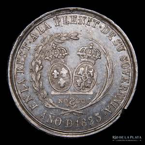 España. Fernando VII. 1823. Medalla ... 
