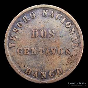 Argentina. Confederación. 2 Centavos 1854. ... 