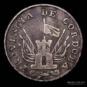 Argentina. Córdoba. 4 Reales 1852. AG.750, ... 