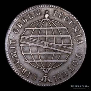 Brasil. Joao VI. 40 Reis 1817 R. CU; 35.5mm; ... 