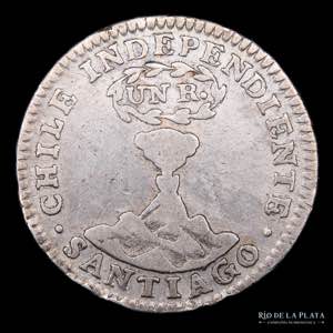 Chile.  1 Real 1834 IJ. ... 