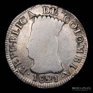 Colombia. 2 Reales 1821 ... 