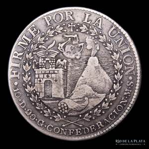 Perú. República Sud Peruana. 2 Reales 1837 ... 