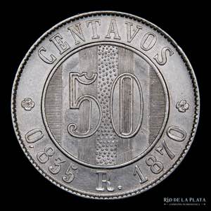 Guatemala. 50 Centavos ... 