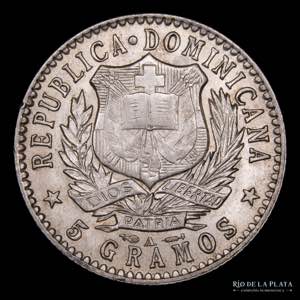 República Dominicana. 20 Centavos 1897. ... 