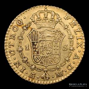 España. Carlos IV. 1 Escudo 1792M MF. ... 