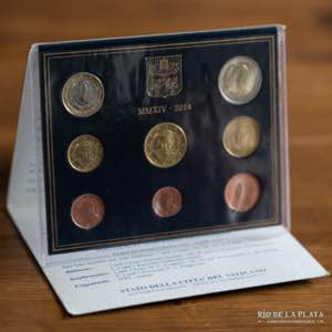 Vaticano. Set x 8 monedas 1 Cent a ... 