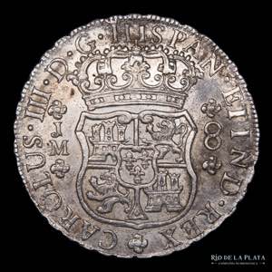 Lima. Carlos III (1759-1788) 8 Reales 1769 ... 