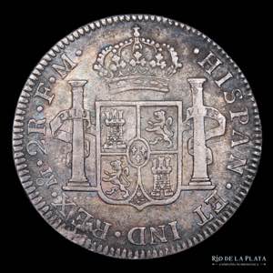 México. Carlos IV (1788-1808) 2 Reales 1784 ... 