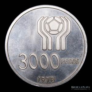 Argentina. 3000 Pesos ... 