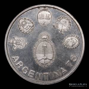 Argentina. 3000 Pesos 1977. World Football ... 