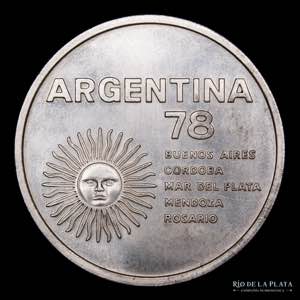 Argentina. 3000 Pesos 1978. World Football ... 