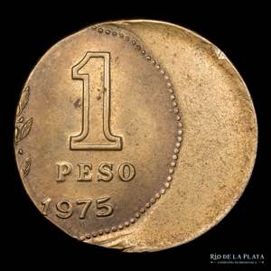 Argentina. Serie Pesos Ley - 1 Peso 1975 ... 