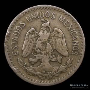 México. 10 Centavos 1919. AE; 30.5mm; ... 