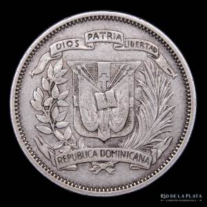 República Dominicana. 25 Centavos 1939. ... 