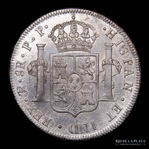 Potosí. Carlos IV (1788-1808) 8 Reales 1799 ... 