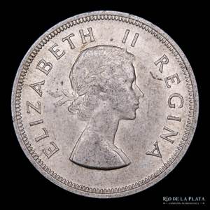Sudáfrica. Elizabeth II. 2 1/2 Shilling ... 