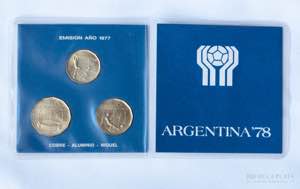Argentina. Blister Mundial 1978. Lote x 5. ... 