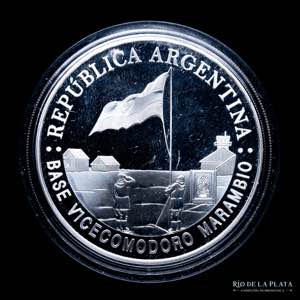 Argentina. 5 Pesos 2007. Año Polar ... 