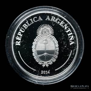 Argentina. 1 Peso 2014. Fabulosos 15 ... 
