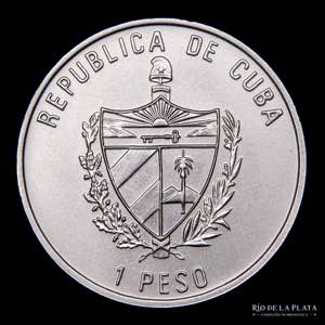 Cuba.  1 Peso 1992. Che Guevara Guerrilero ... 
