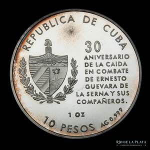 Cuba.  10 Pesos 1997. Che Guevara ... 