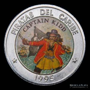 Cuba. 1 Peso 1995. Piratas del ... 